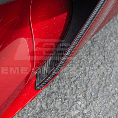 Chevrolet Corvette C8 Z06 DRY CARBON FIBER Side Door Garnish image 10