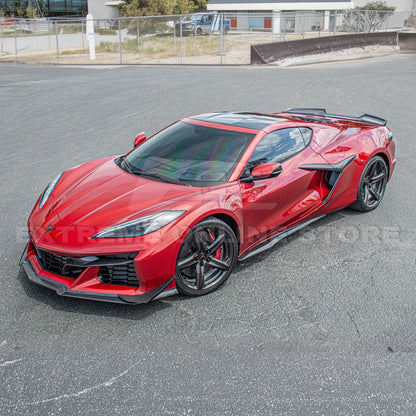 Chevrolet Corvette C8 Z06 DRY CARBON FIBER Side Door Garnish image 4