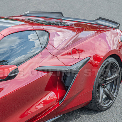 Chevrolet Corvette C8 Z06 DRY CARBON FIBER Side Door Garnish image 7