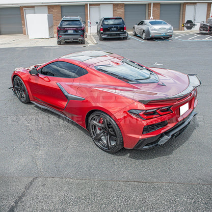 Chevrolet Corvette C8 Z06 DRY CARBON FIBER Side Door Garnish image 6