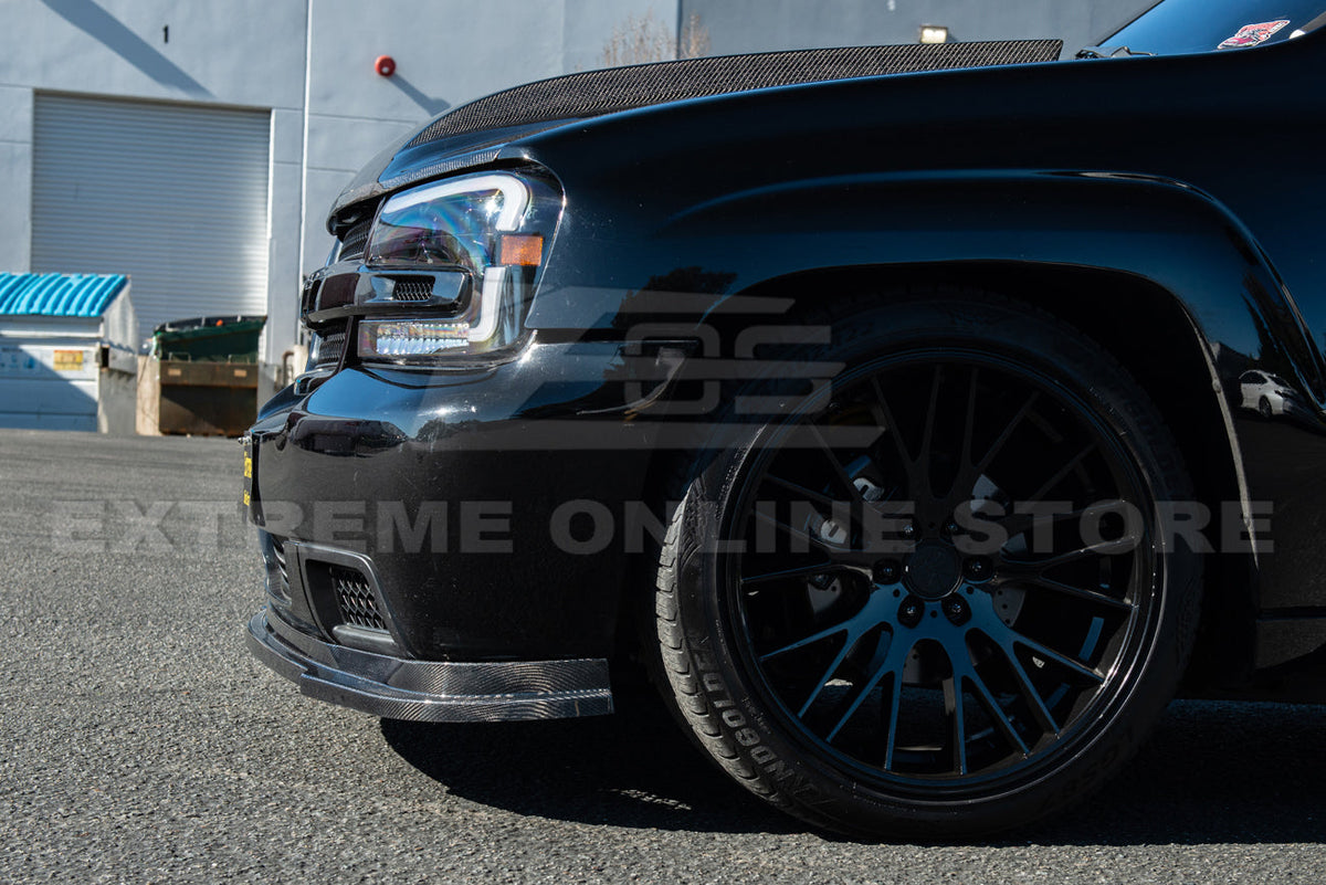 2006-09 Chevrolet Trailblazer SS Carbon Fiber Front Bumper Lip Splitter image 15