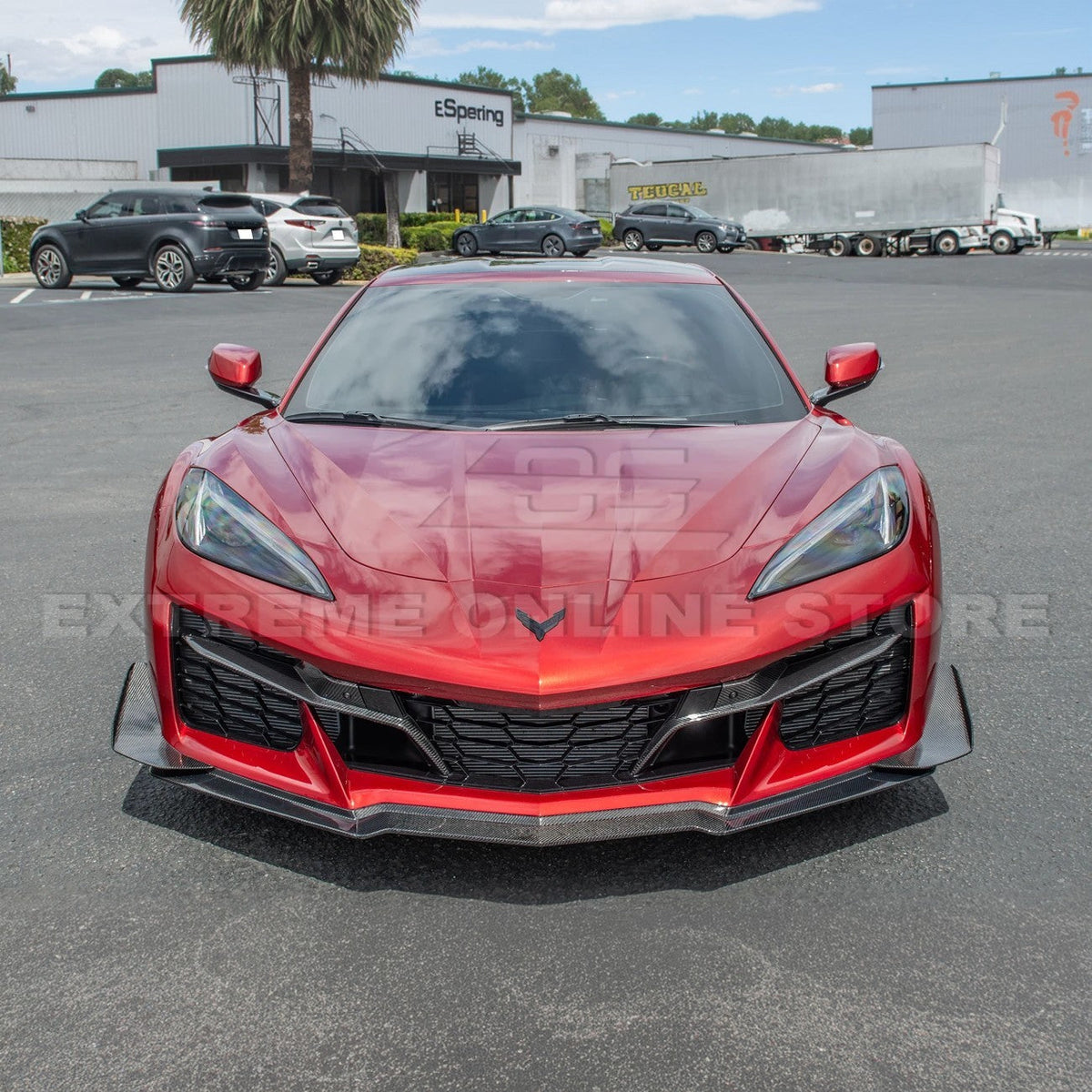 Chevrolet Corvette C8 Z06 DRY CARBON FIBER Front Grille Insert image 6