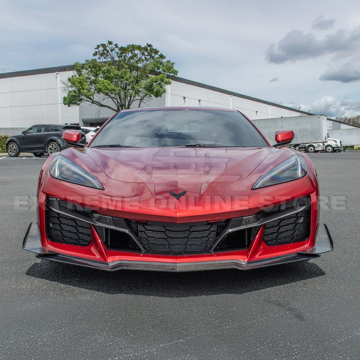 Chevrolet Corvette C8 Z06 DRY CARBON FIBER Front Grille Insert image 7
