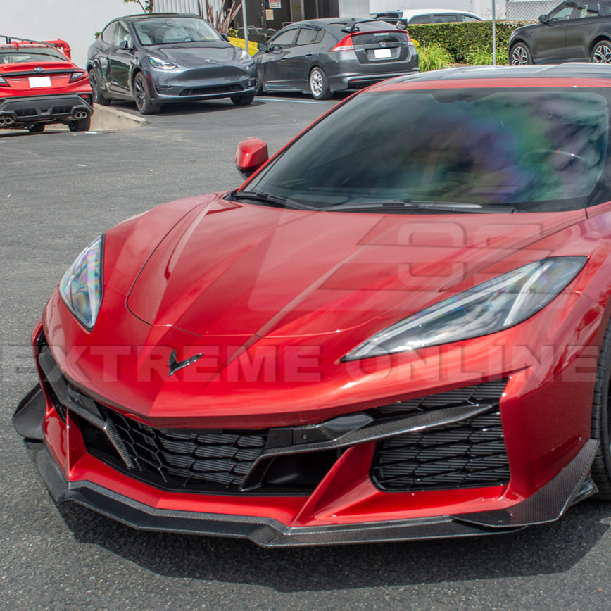 Chevrolet Corvette C8 Z06 DRY CARBON FIBER Front Grille Insert image 5