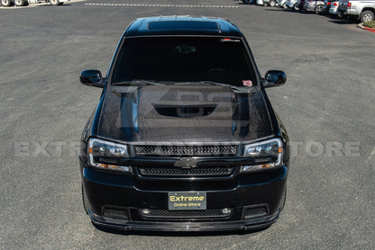 2006-09 Chevrolet Trailblazer SS Carbon Fiber Front Bumper Lip Splitter image 16
