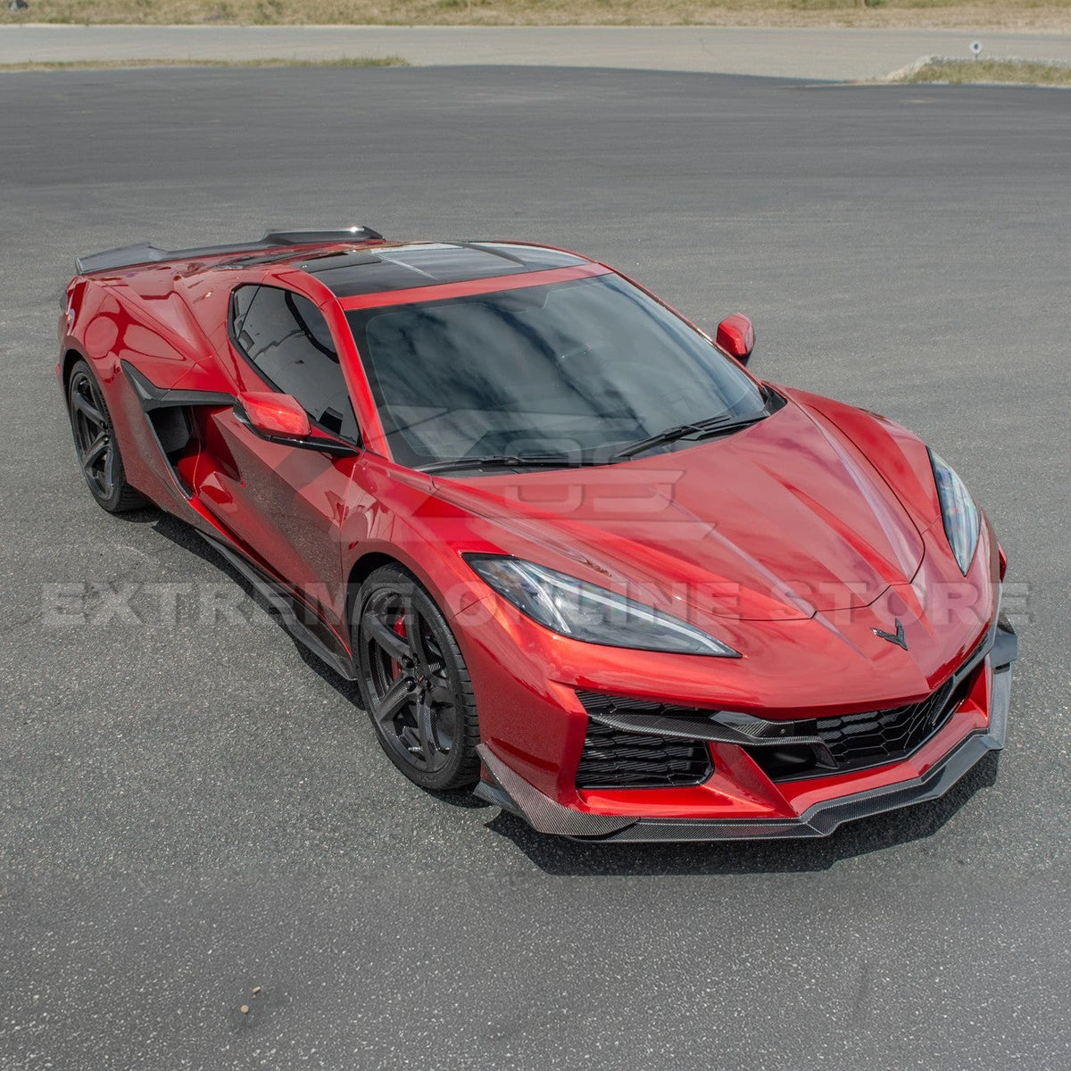 Chevrolet Corvette C8 Z06 DRY CARBON FIBER Front Grille Insert image 8