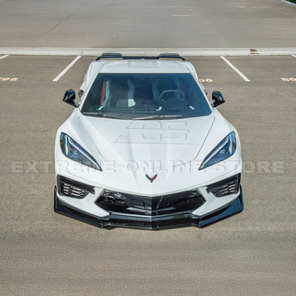 Corvette C8 Stingray Front Splitter [5-Piece Extended Version] image 4