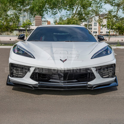 Corvette C8 Stingray Front Splitter [5-Piece Extended Version] image 5