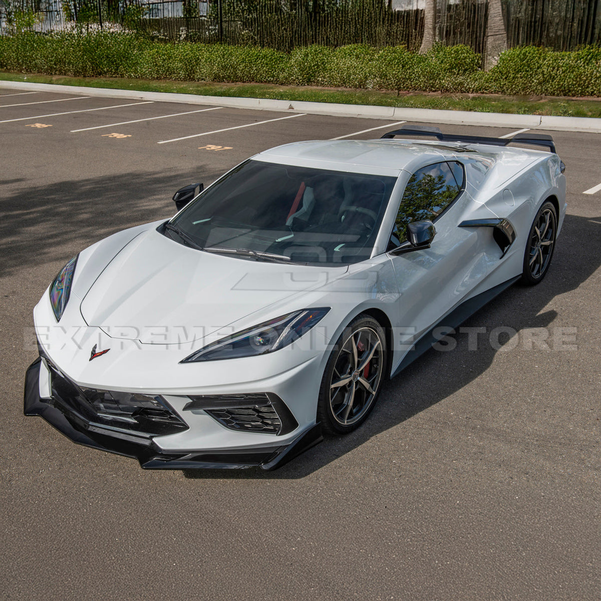 Corvette C8 Stingray Front Splitter [5-Piece Extended Version] image 7