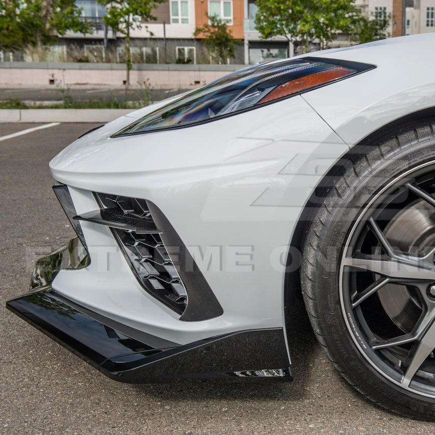 Corvette C8 Stingray Front Splitter [5-Piece Extended Version] image 8
