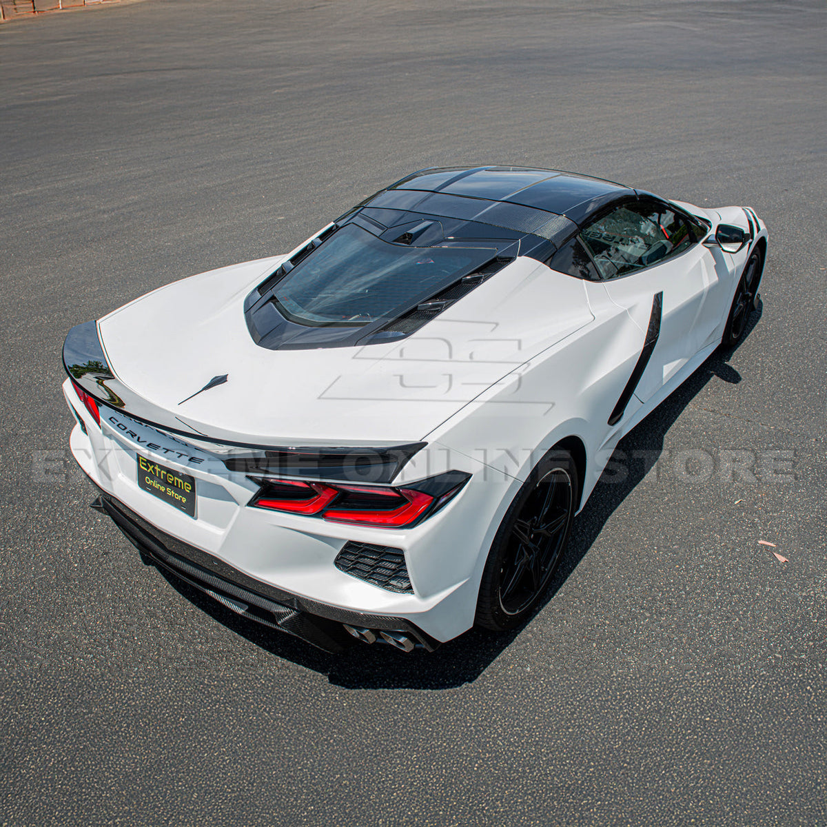 Ducktail Corvette C8 Stingray Rear Spoiler image 5