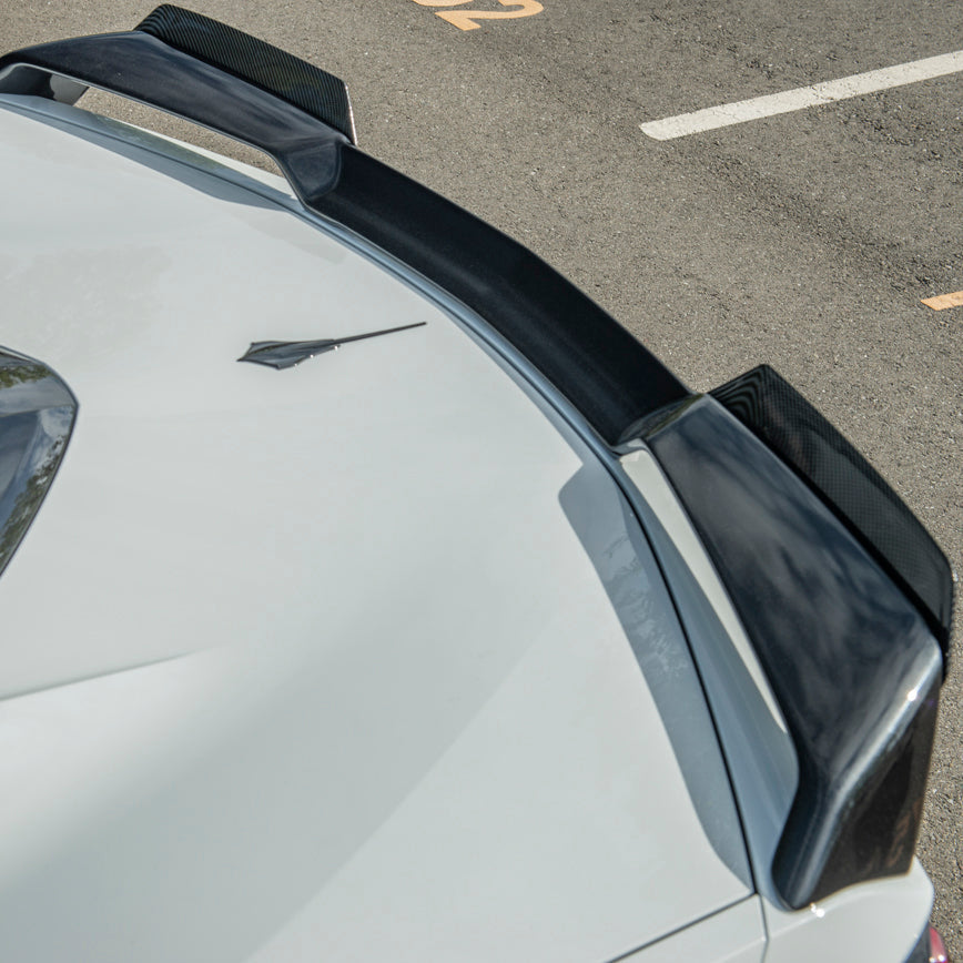 Z51 Package Corvette C8 Stingray Rear Add-On Wicker Extension image 16