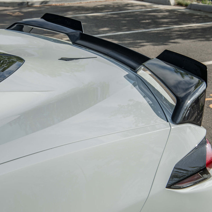 Z51 Package Corvette C8 Stingray Rear Add-On Wicker Extension image 3