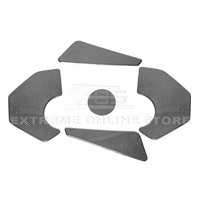 Corvette C8 Engine Bay DRY CARBON FIBER Panel Accent Covers image 12