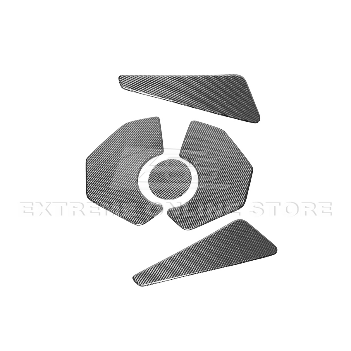 Corvette C8 Engine Bay DRY CARBON FIBER Panel Accent Covers image 13