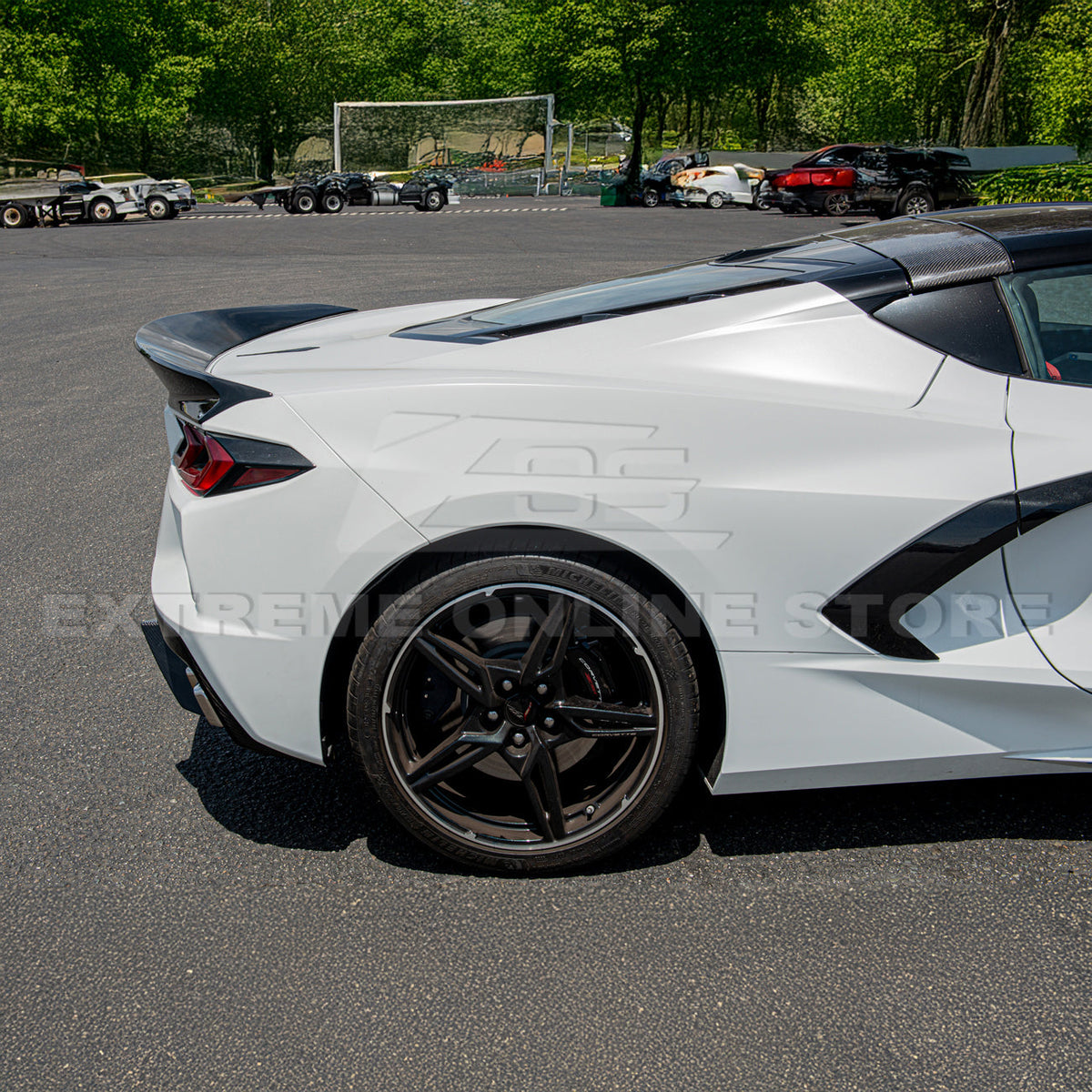 Ducktail Corvette C8 Stingray Rear Spoiler image 11