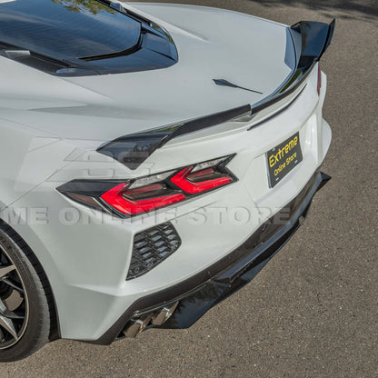 Z51 Wickerbill Package Corvette C8 Stingray Rear Trunk Spoiler image 36