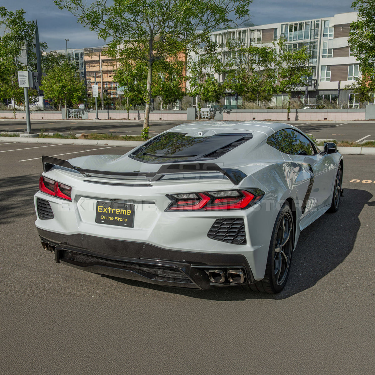 Z51 Wickerbill Package Corvette C8 Stingray Rear Trunk Spoiler image 32