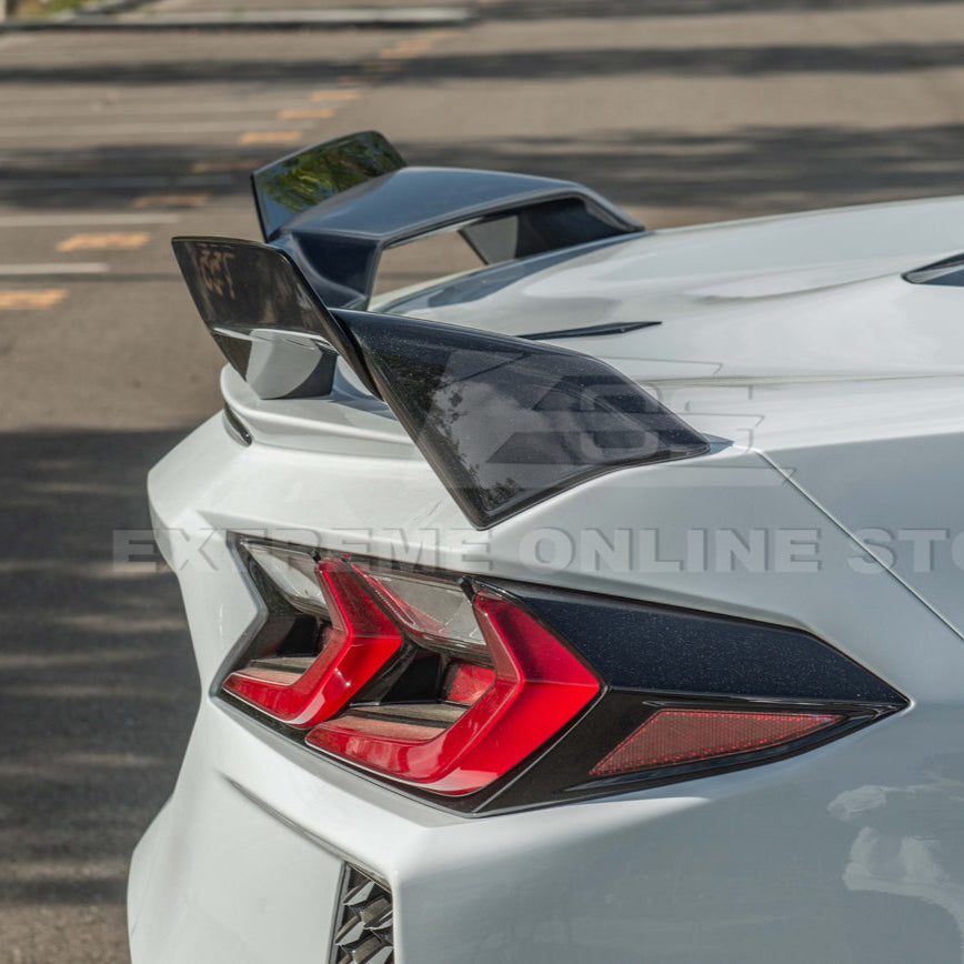 Z51 Wickerbill Package Corvette C8 Stingray Rear Trunk Spoiler image 38