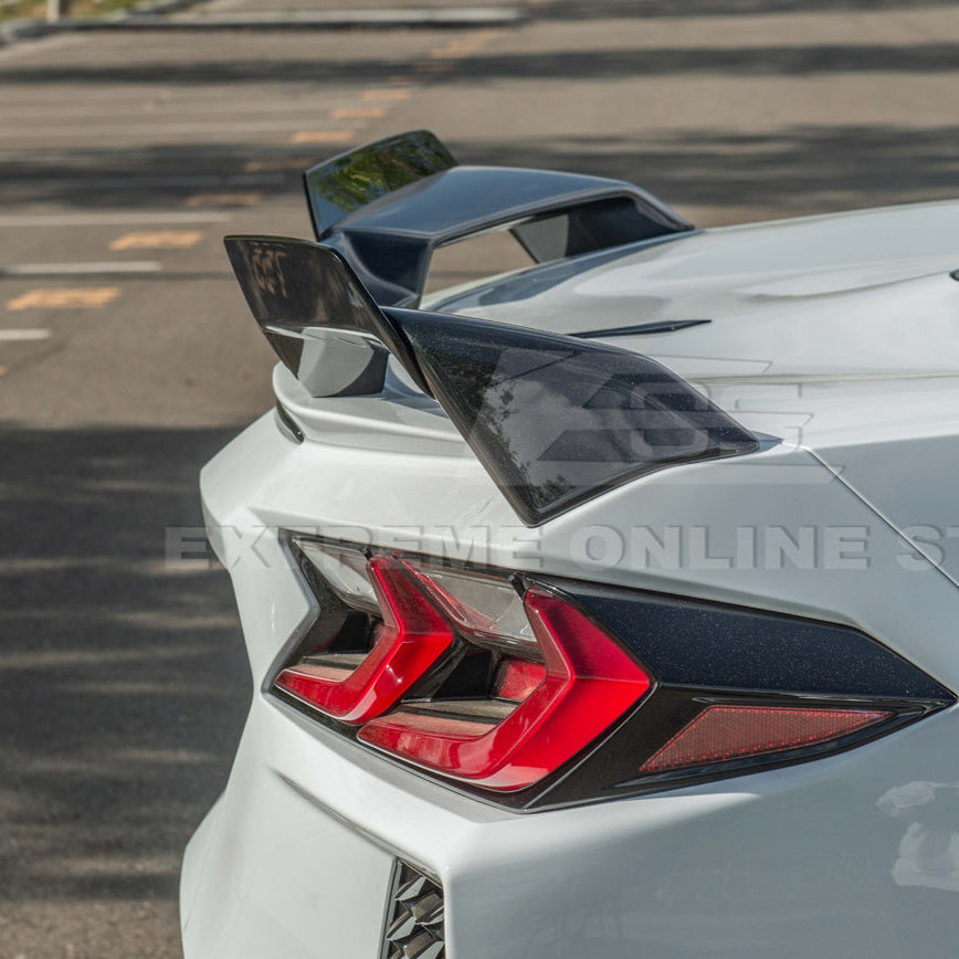 Z51 Package Corvette C8 Stingray Rear Add-On Wicker Extension image 8