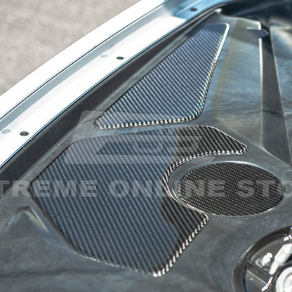 Corvette C8 Engine Bay DRY CARBON FIBER Panel Accent Covers image 6