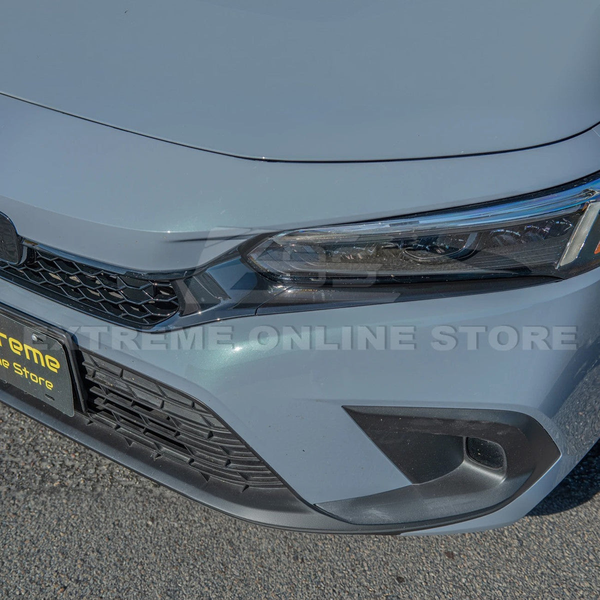 2022-24 Honda Civic Sedan Type-R Style Front Bumper Grille Cover image 4