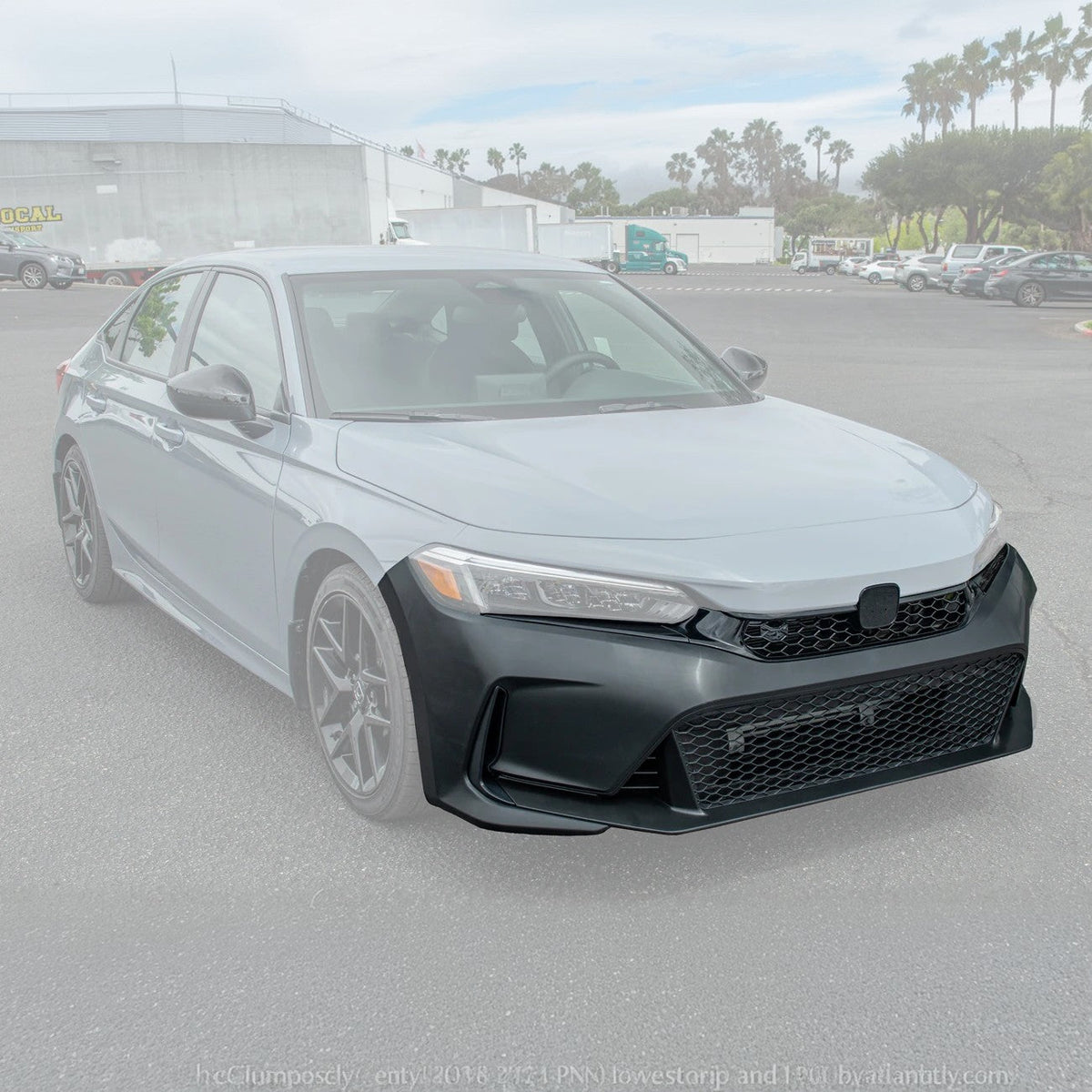 2022-24 Honda Civic Type-R Conversion Front Bumper Kit image 15