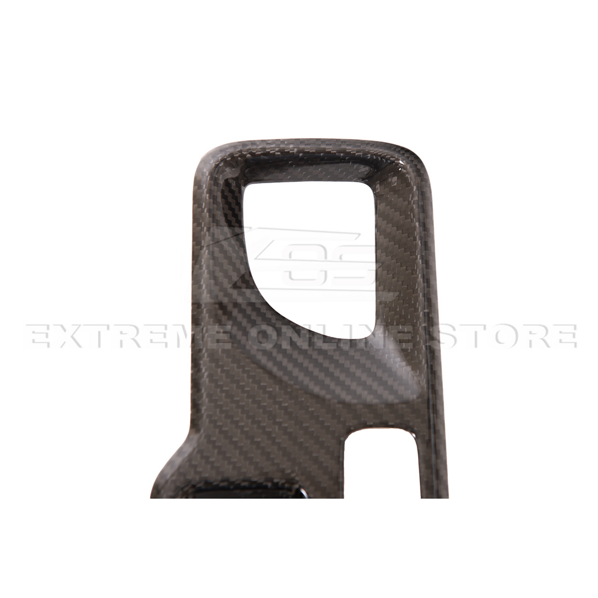 2020-Up Toyota Supra Carbon Fiber Center Gear Shift Box Cover image 10
