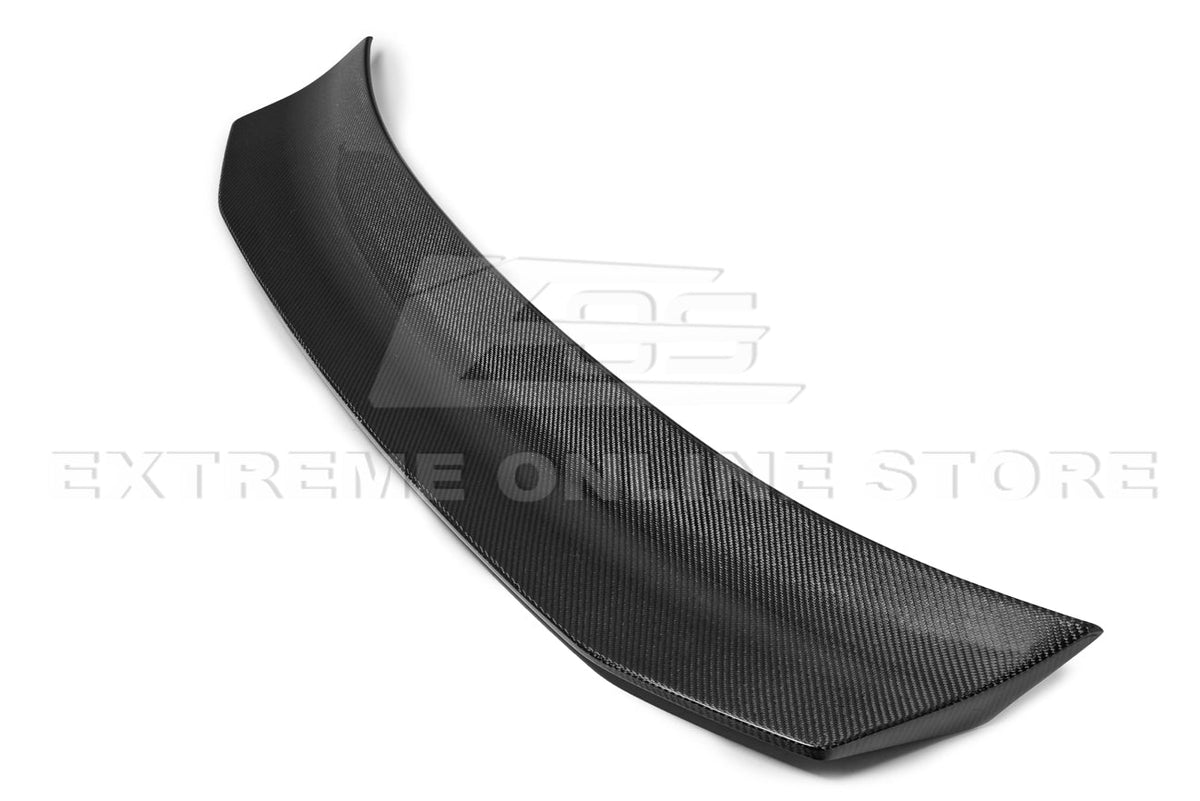 2014-Up Infiniti Q50 Carbon Fiber Rear Trunk Wing Spoiler image 4