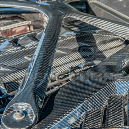 Chevrolet Corvette C8 DRY CARBON FIBER X-Brace image 24