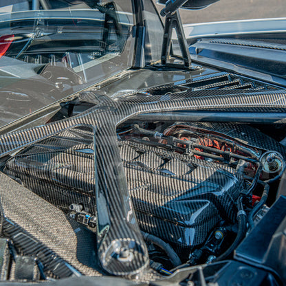 Chevrolet Corvette C8 DRY CARBON FIBER X-Brace image 26