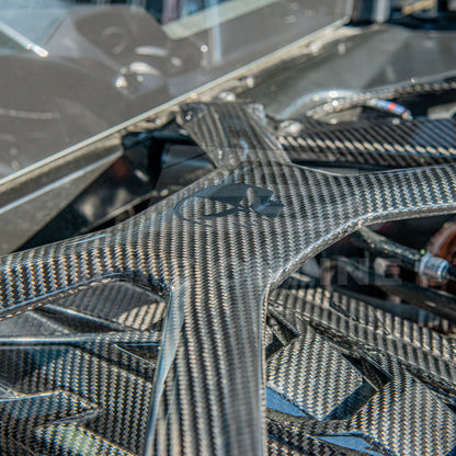 Chevrolet Corvette C8 DRY CARBON FIBER X-Brace image 27