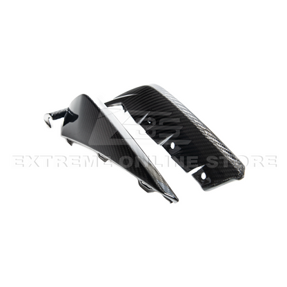 21-Up BMW G82 G83 M4 Carbon Fiber Front Side Splitter image 8
