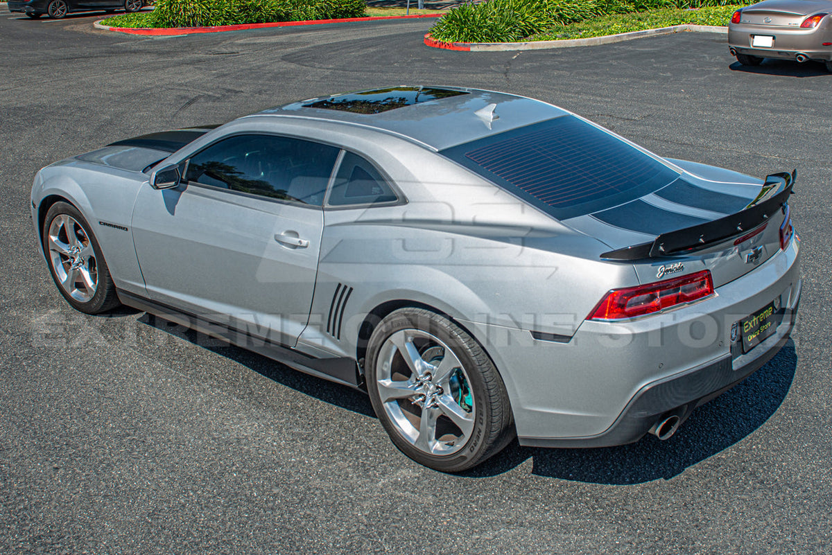 2010-15 Camaro Performance Track Package Side Skirts Rocker Panel image 11