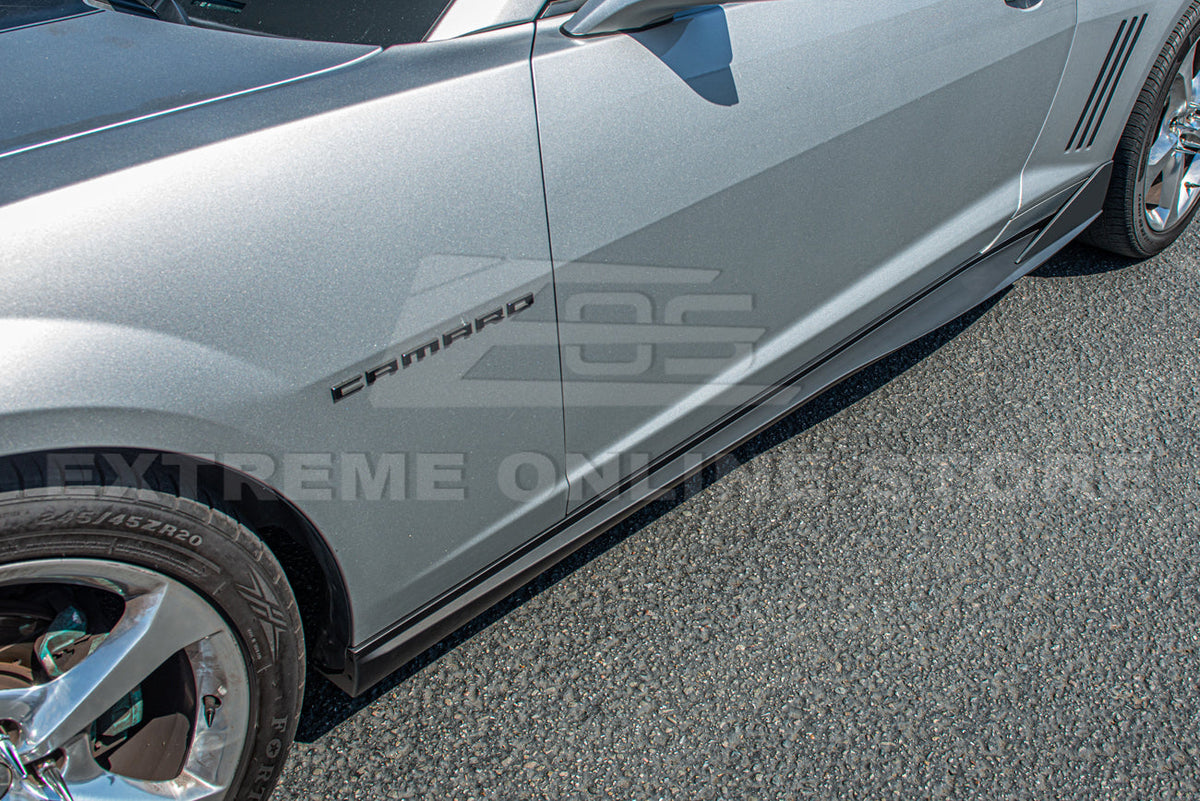 2010-15 Camaro Performance Track Package Side Skirts Rocker Panel image 13