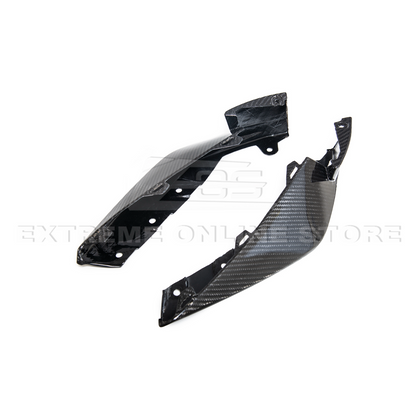21-Up BMW G82 G83 M4 Carbon Fiber Front Side Splitter image 9