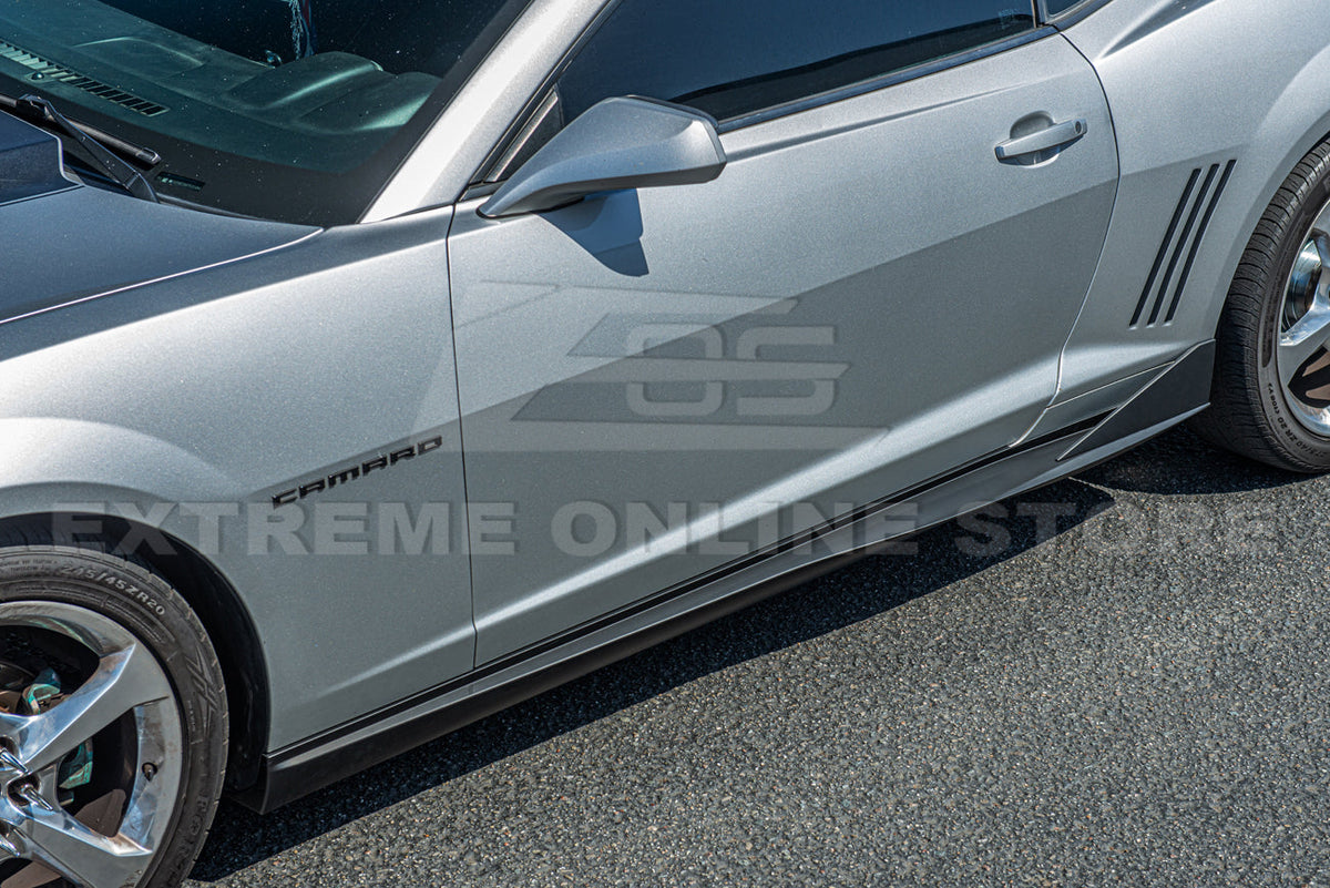 2010-15 Camaro Performance Track Package Side Skirts Rocker Panel image 9