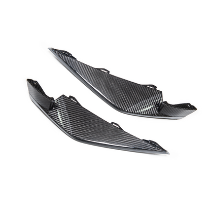 21-Up BMW G82 G83 M4 Carbon Fiber Front Side Splitter image 1