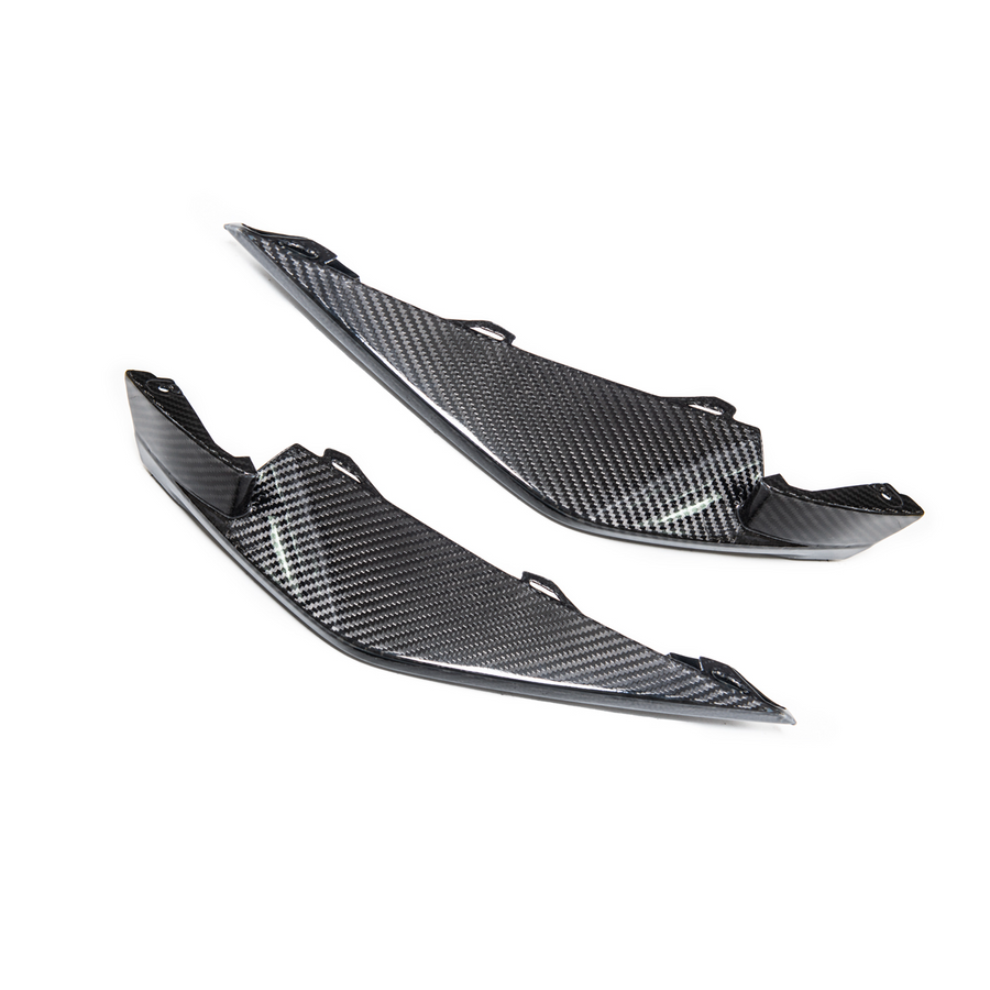 21-Up BMW G82 G83 M4 Carbon Fiber Front Side Splitter image 1