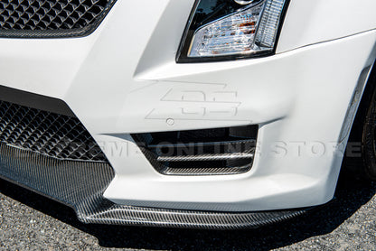 2016-19 Cadillac ATS-V Dry Carbon Fiber Front Grille Accent Bezel Insert image 10