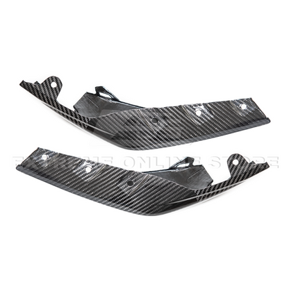 21-Up BMW G82 G83 M4 Carbon Fiber Front Side Splitter image 7