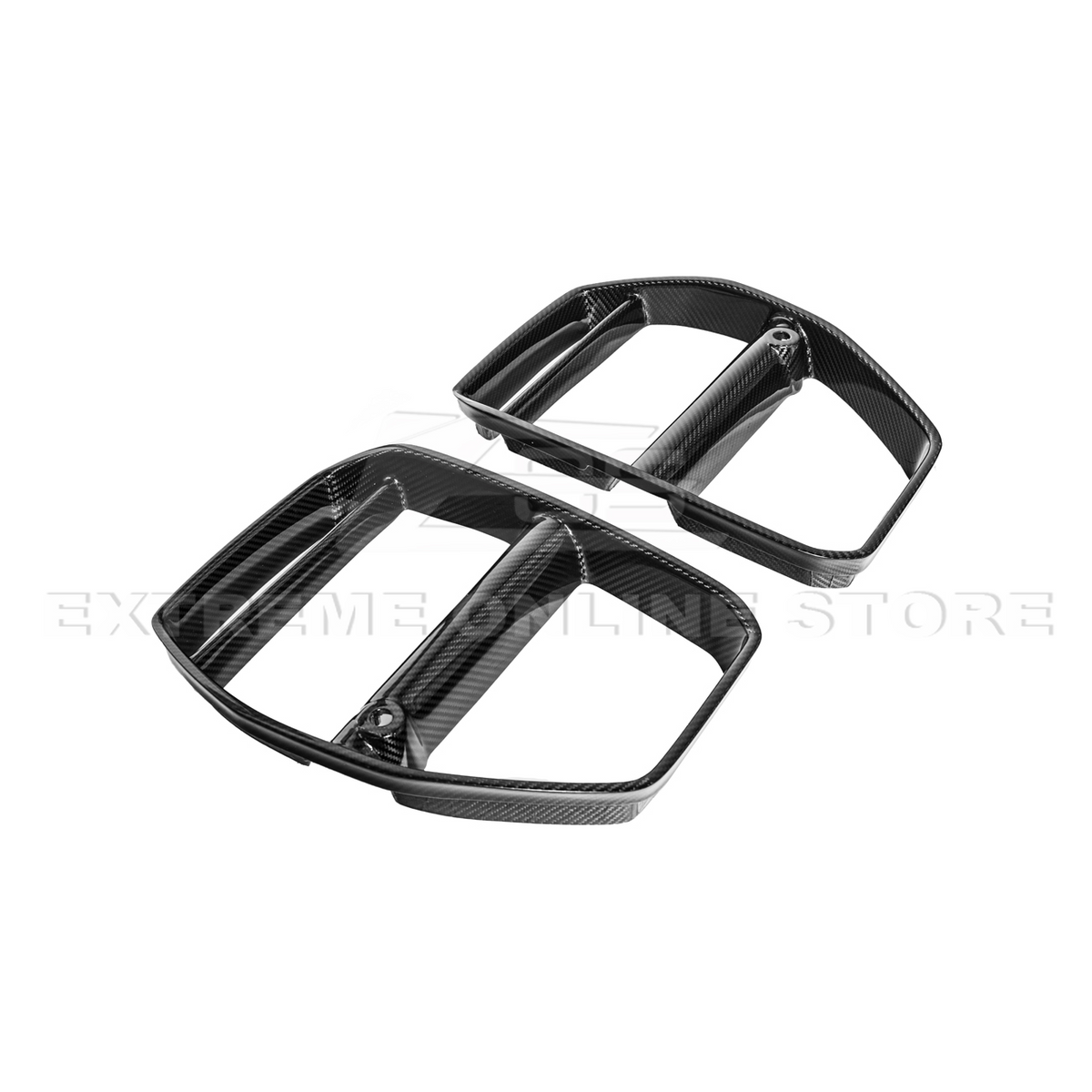 2021-Up BMW G80 M3 | G82 G83 M4 | Vorsteiner Style Carbon Fiber Front Kidney Grille image 13