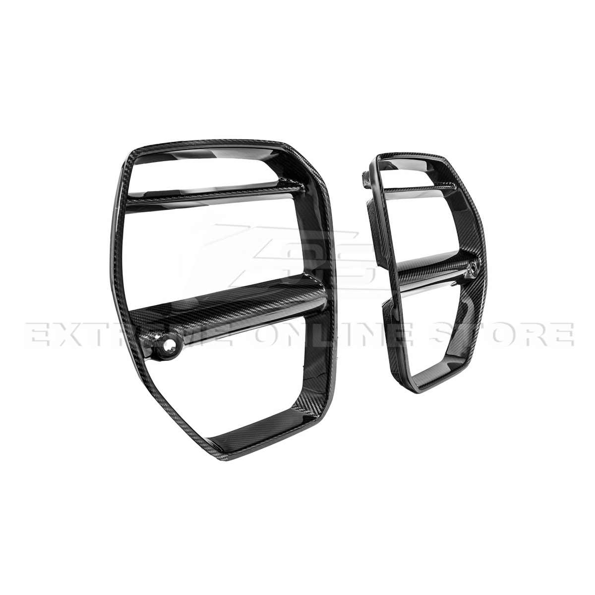 2021-Up BMW G80 M3 | G82 G83 M4 | Vorsteiner Style Carbon Fiber Front Kidney Grille image 14