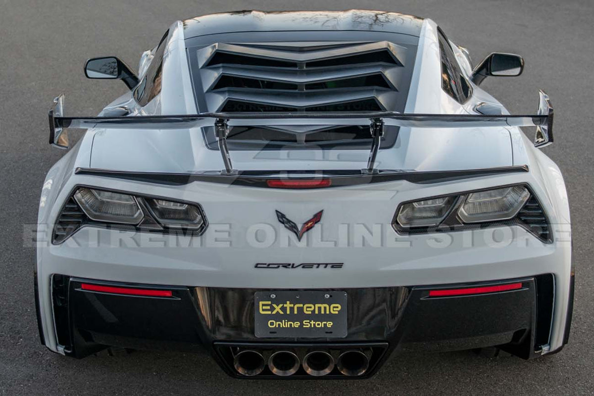 Corvette C7 Coupe Rear Window Louver Cover image 13
