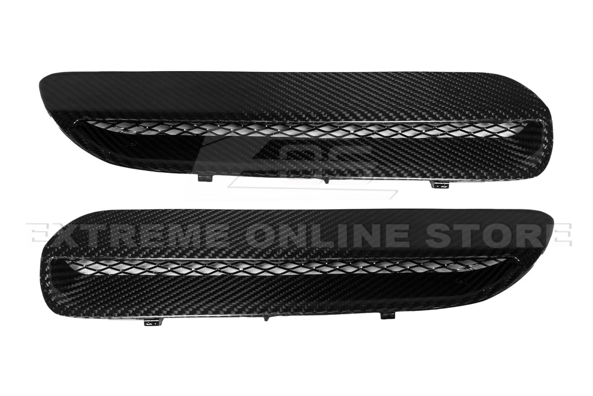 2008-09 Pontiac G8 Carbon Front Hood Vent Cover image 11