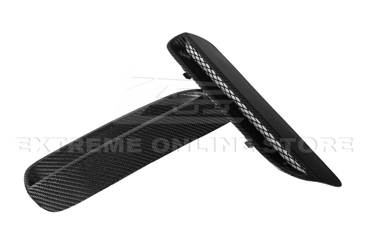 2008-09 Pontiac G8 Carbon Front Hood Vent Cover image 10