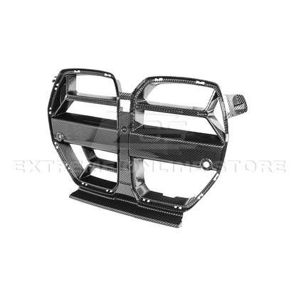2021-Up BMW G80 M3 | G82 G83 M4 | CSL Style Carbon Fiber Front Kidney Grille image 20