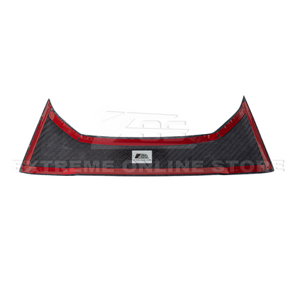 Corvette C8 DRY CARBON FIBER Upper Waterfall Speaker Cover image 20