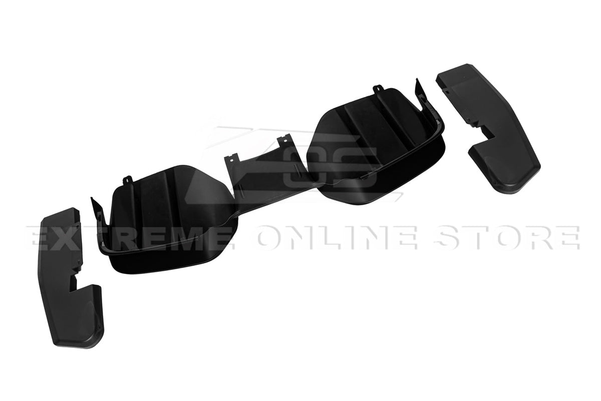 2015-17 Ford Mustang Performance Package 3Pcs Bumper Diffuser image 9