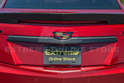 2016-19 Cadillac CTS-V DRY Carbon Fiber Rear Deck Lid Center Applique Trunk Insert image 7
